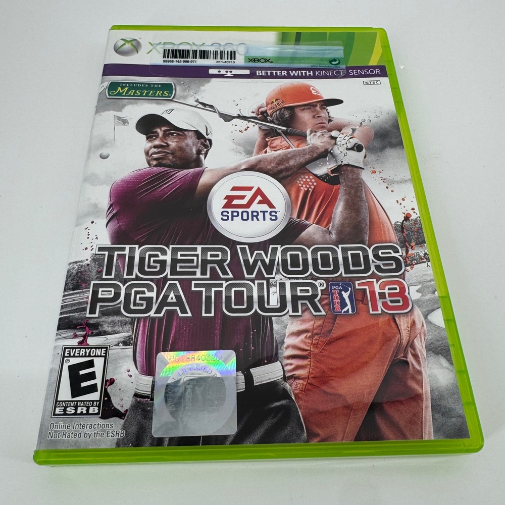 EA‎ Sports Tiger Woods PGA Tour 13 Xbox 360 Green Golf Video Game